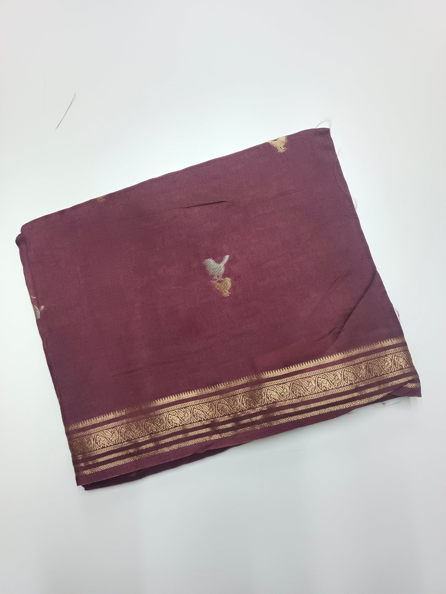 SEMI CREPE SILK SAREE (SPECIAL 20% DISCOUNT) - B S CHANNABASAPPA & SONS