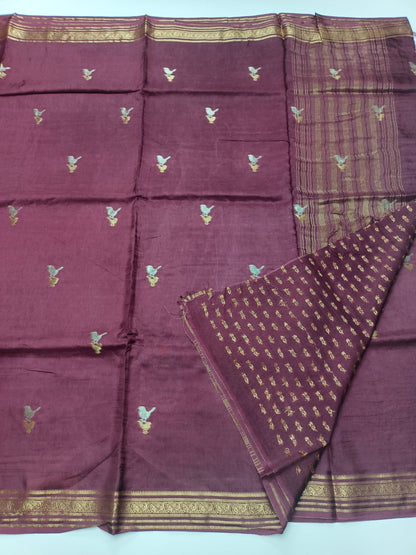 SEMI CREPE SILK SAREE (SPECIAL 20% DISCOUNT) - B S CHANNABASAPPA & SONS