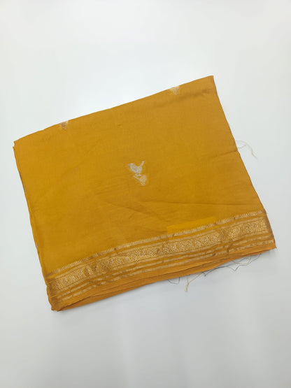 SEMI CREPE SILK SAREE (SPECIAL 20% DISCOUNT) - B S CHANNABASAPPA & SONS