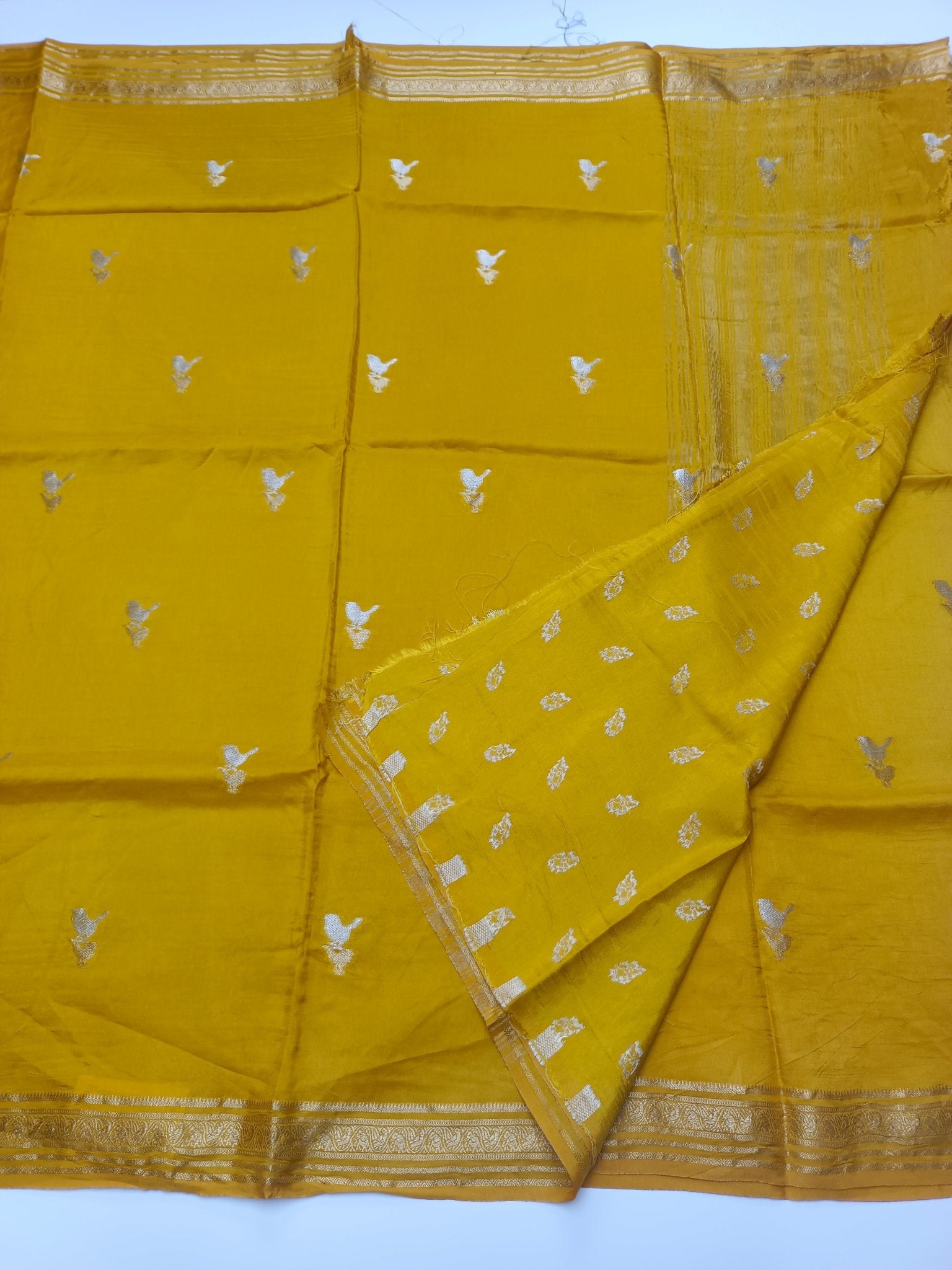 SEMI CREPE SILK SAREE (SPECIAL 20% DISCOUNT) - B S CHANNABASAPPA & SONS