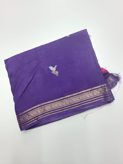 SEMI CREPE SILK SAREE (SPECIAL 20% DISCOUNT) - B S CHANNABASAPPA & SONS