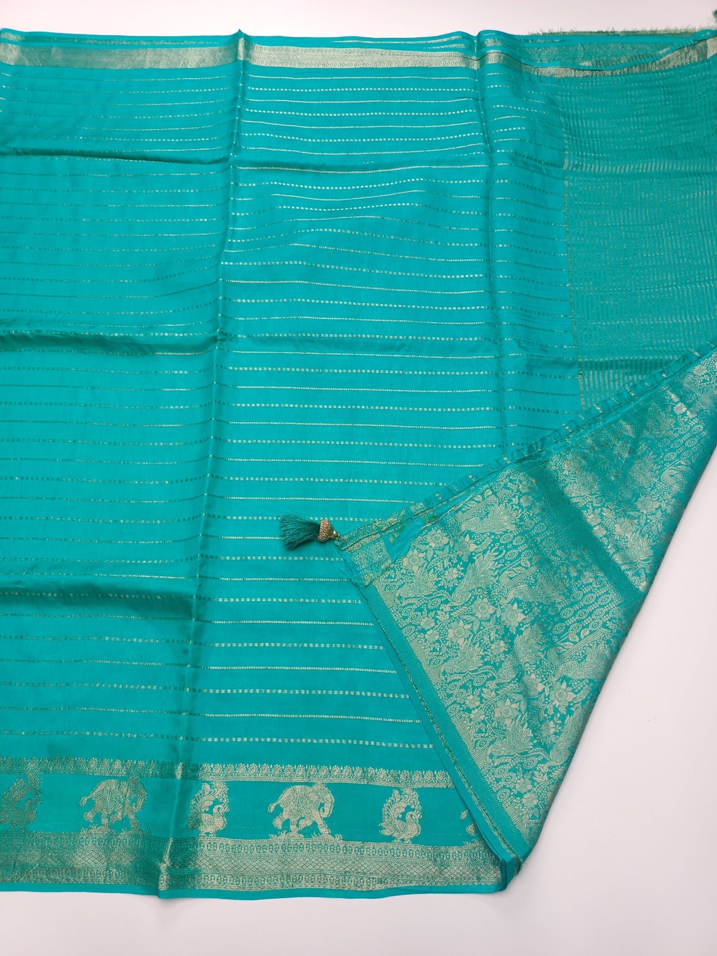 SEMI CREPE SILK SAREE (SPECIAL 20% DISCOUNT) - B S CHANNABASAPPA & SONS