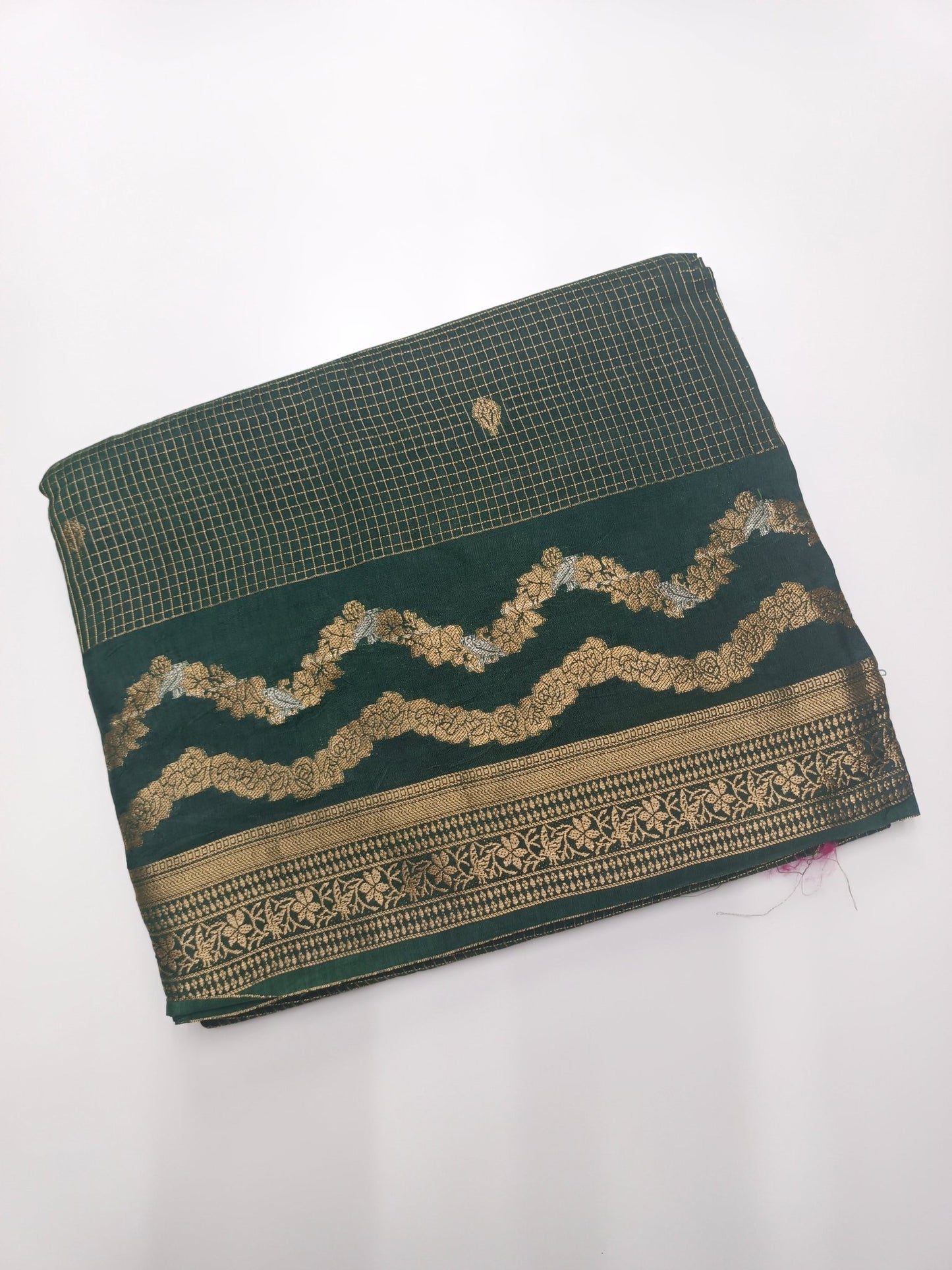 SEMI CREPE SILK SAREE (SPECIAL 20% DISCOUNT) - B S CHANNABASAPPA & SONS