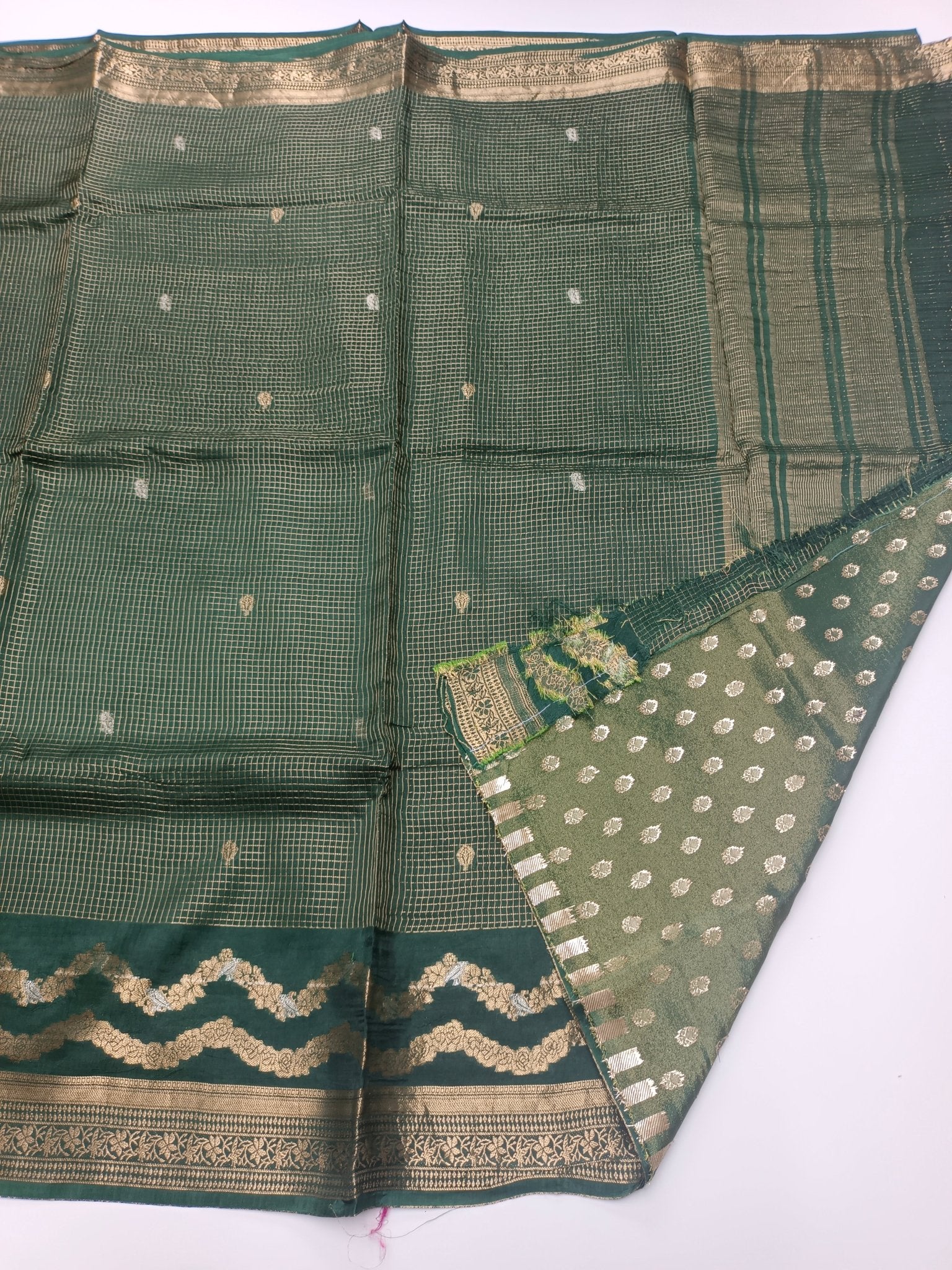 SEMI CREPE SILK SAREE (SPECIAL 20% DISCOUNT) - B S CHANNABASAPPA & SONS