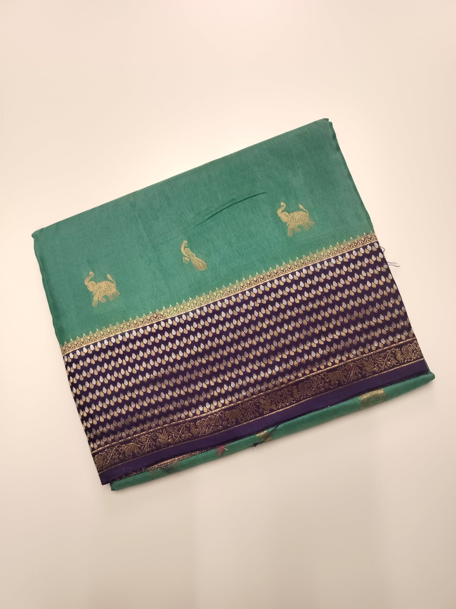 SEMI CREPE SILK SAREE (SPECIAL 20% DISCOUNT) - B S CHANNABASAPPA & SONS