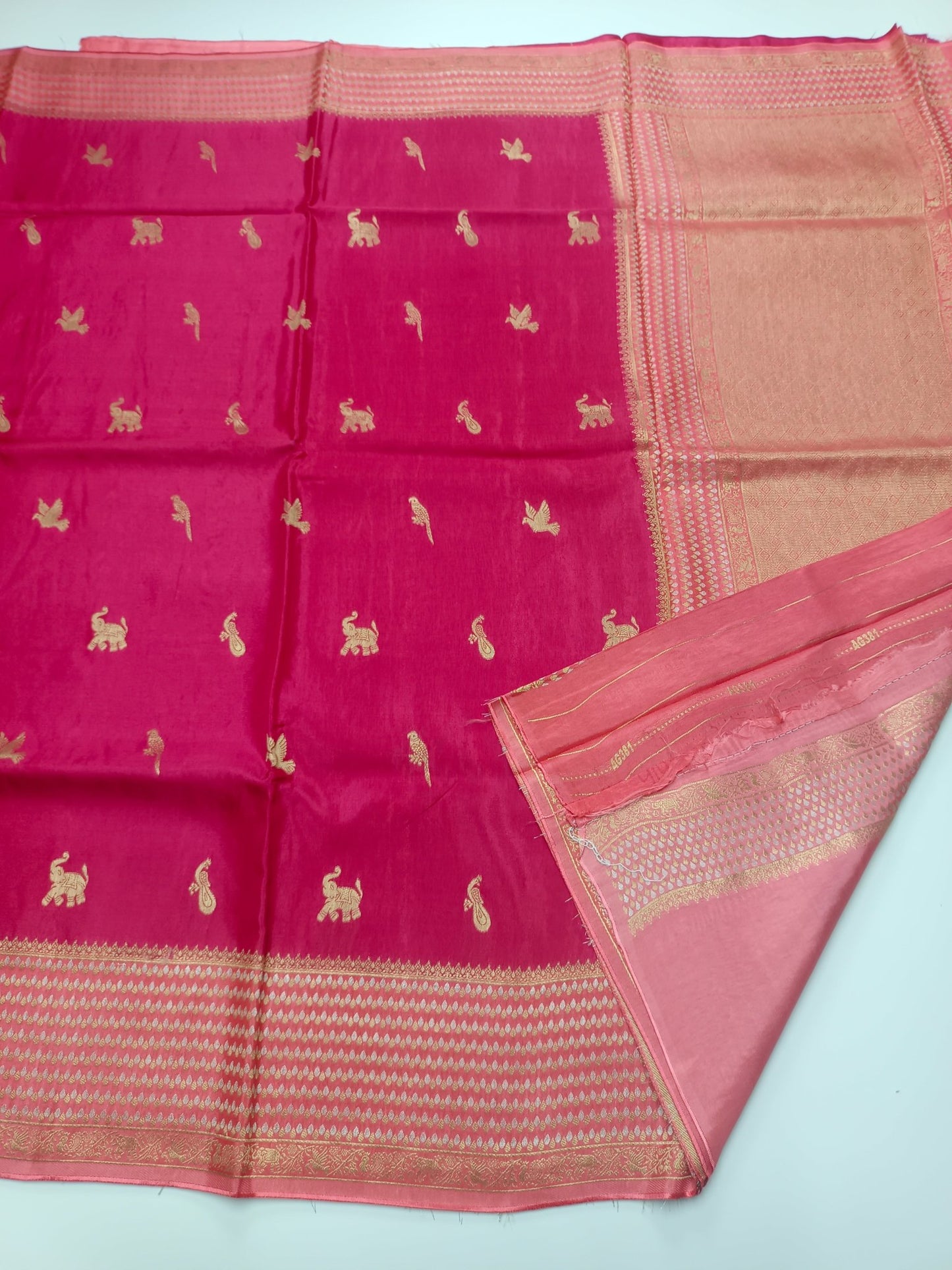 SEMI CREPE SILK SAREE (SPECIAL 20% DISCOUNT) - B S CHANNABASAPPA & SONS