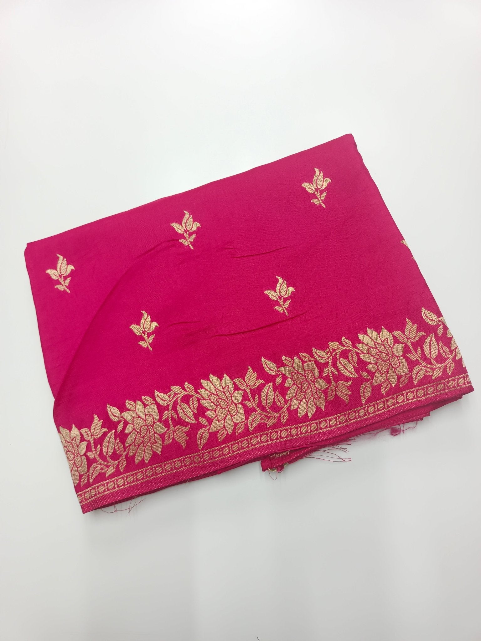 SEMI CREPE SILK SAREE (SPECIAL 20% DISCOUNT) - B S CHANNABASAPPA & SONS