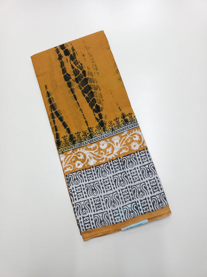 FANCY PRINTED JAIPUR COTTON SAREE