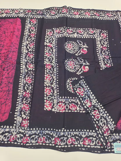 FANCY PRINTED JAIPUR COTTON SAREE