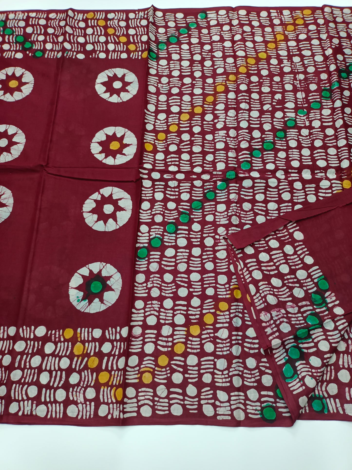 FANCY PRINTED JAIPUR COTTON SAREE