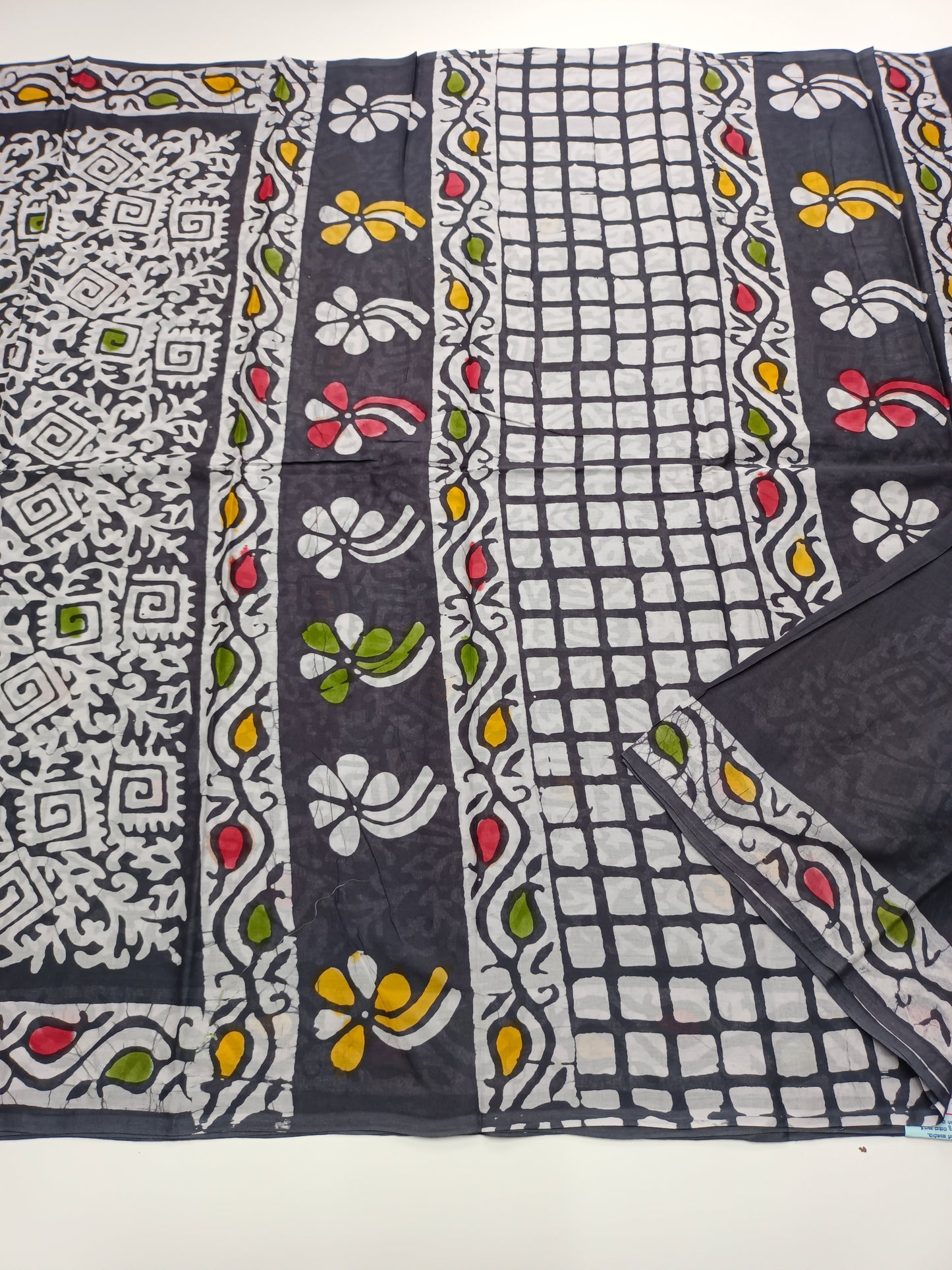 FANCY PRINTED JAIPUR COTTON SAREE