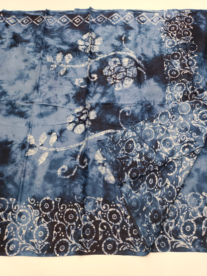 FANCY PRINTED JAIPUR COTTON SAREE