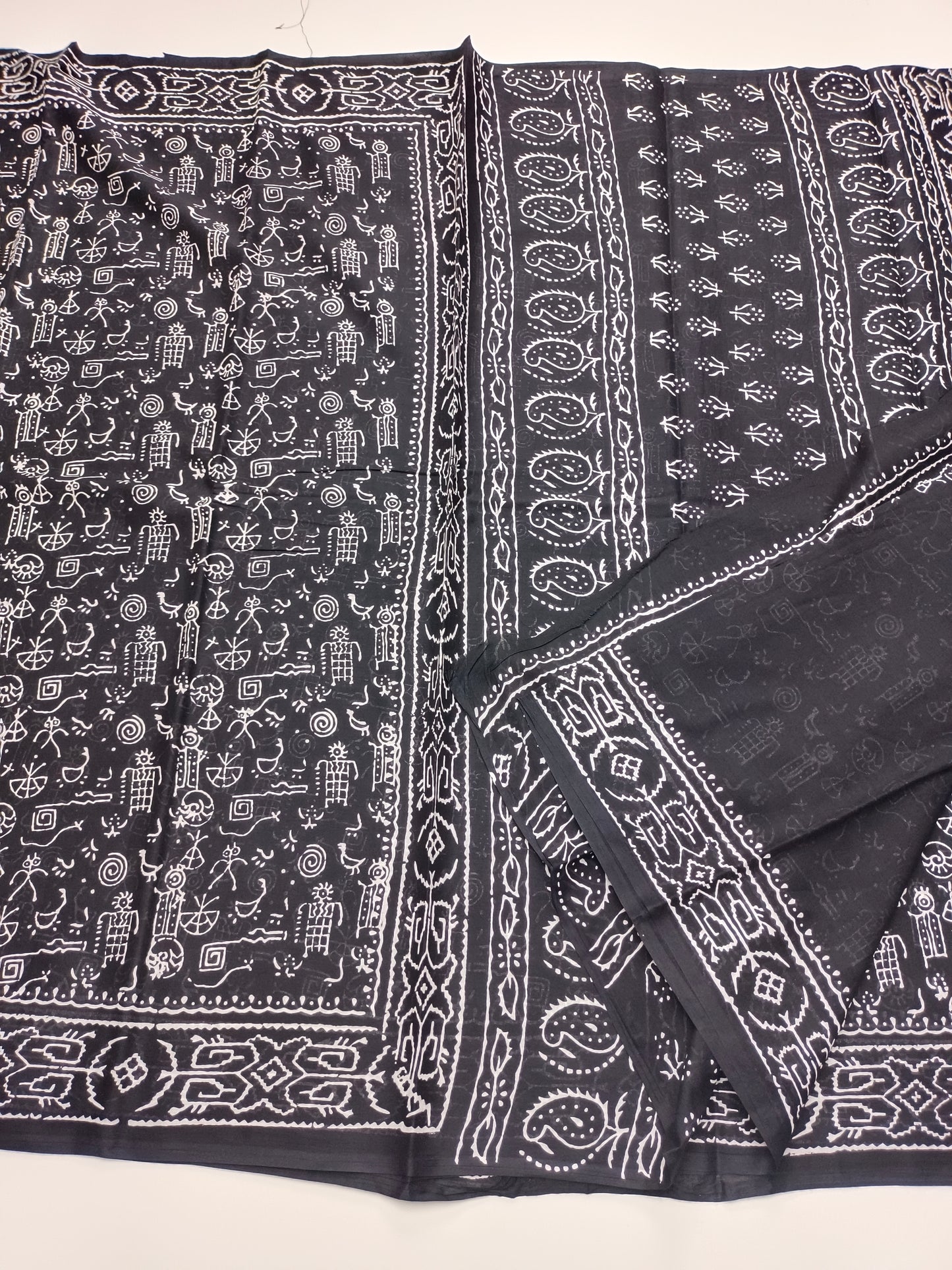 FANCY PRINTED JAIPUR COTTON SAREE