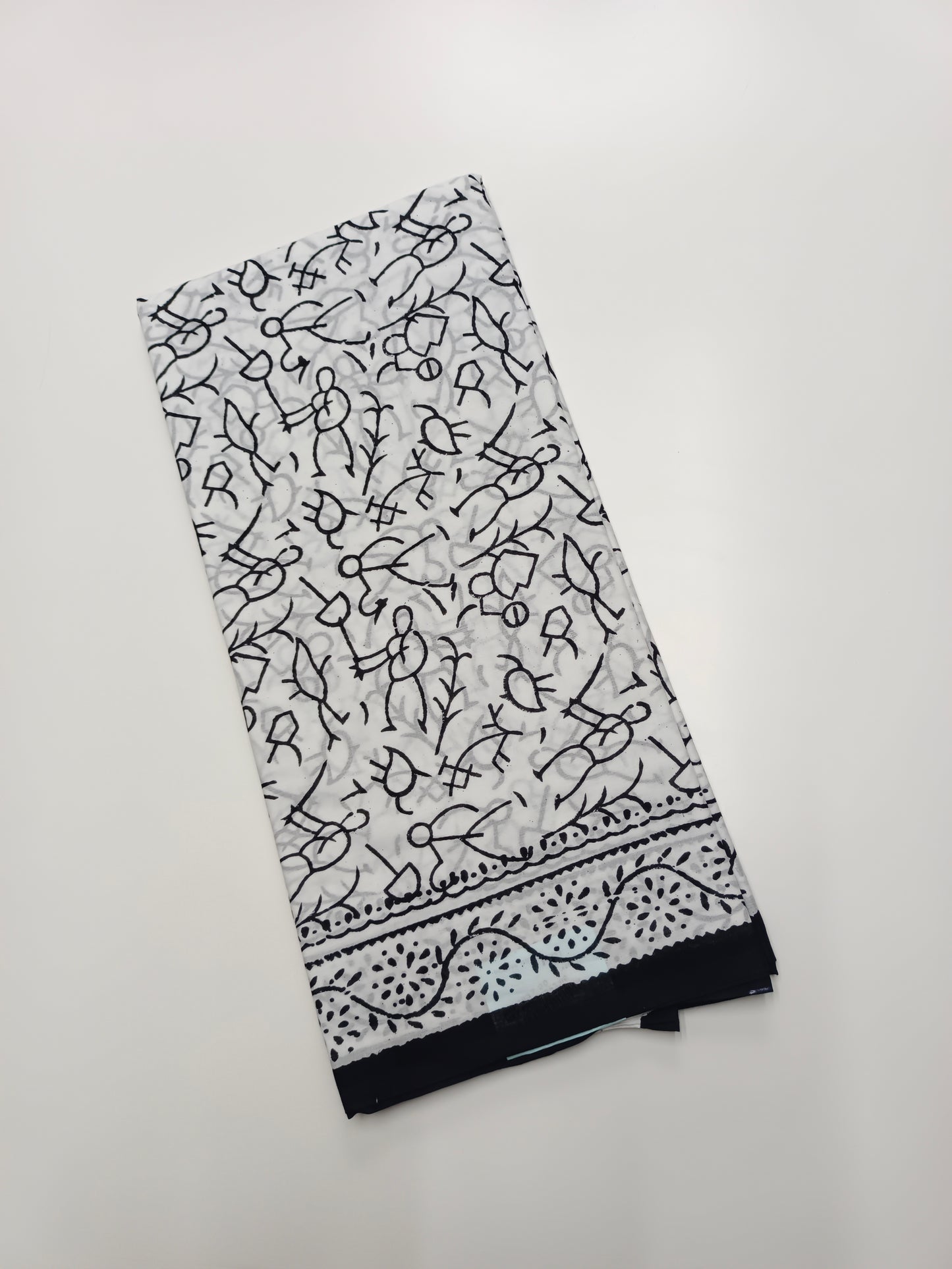 FANCY PRINTED JAIPUR COTTON SAREE
