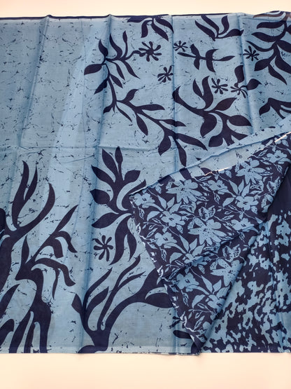 FANCY PRINTED JAIPUR COTTON SAREE