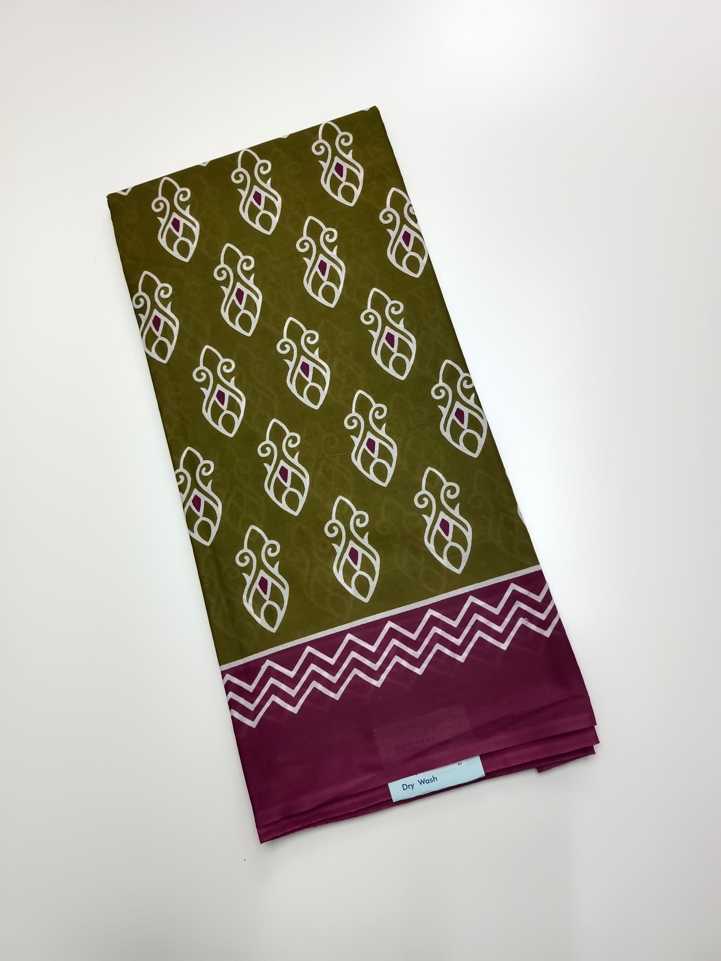 FANCY PRINTED JAIPUR COTTON SAREE