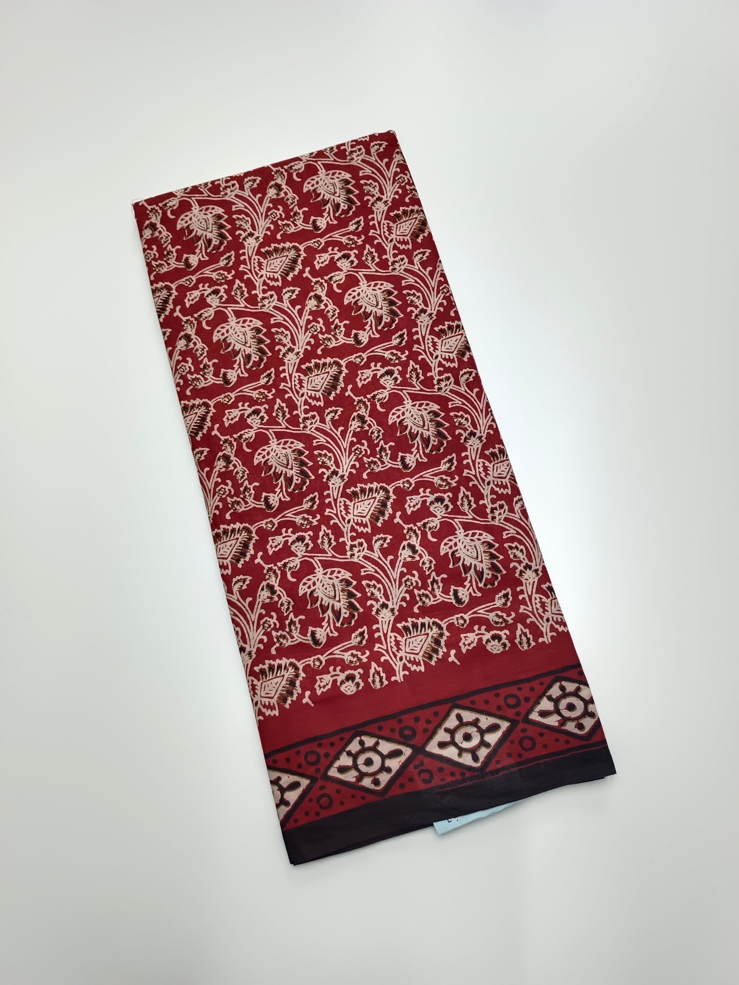FANCY PRINTED JAIPUR COTTON SAREE