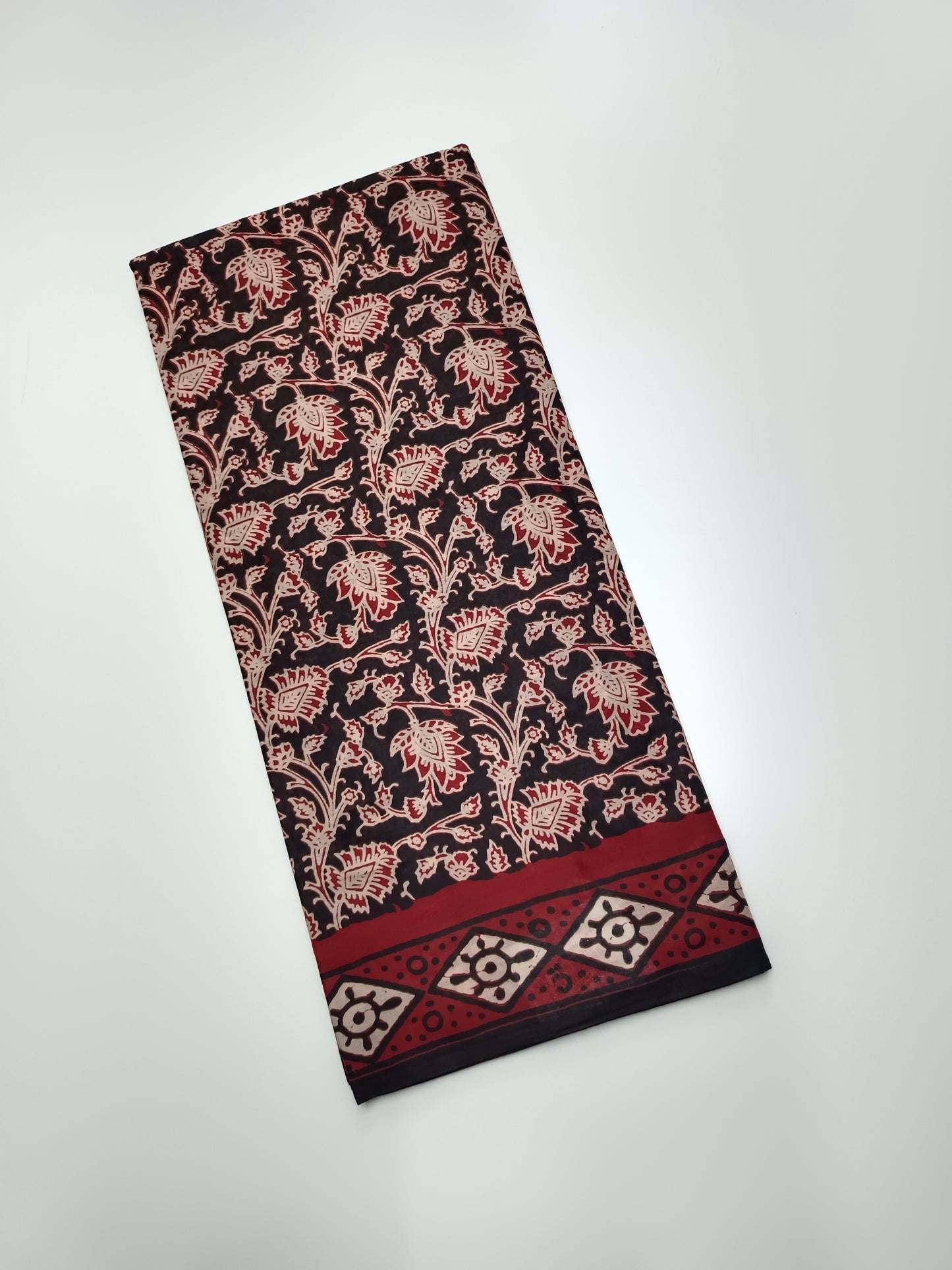 FANCY PRINTED JAIPUR COTTON SAREE