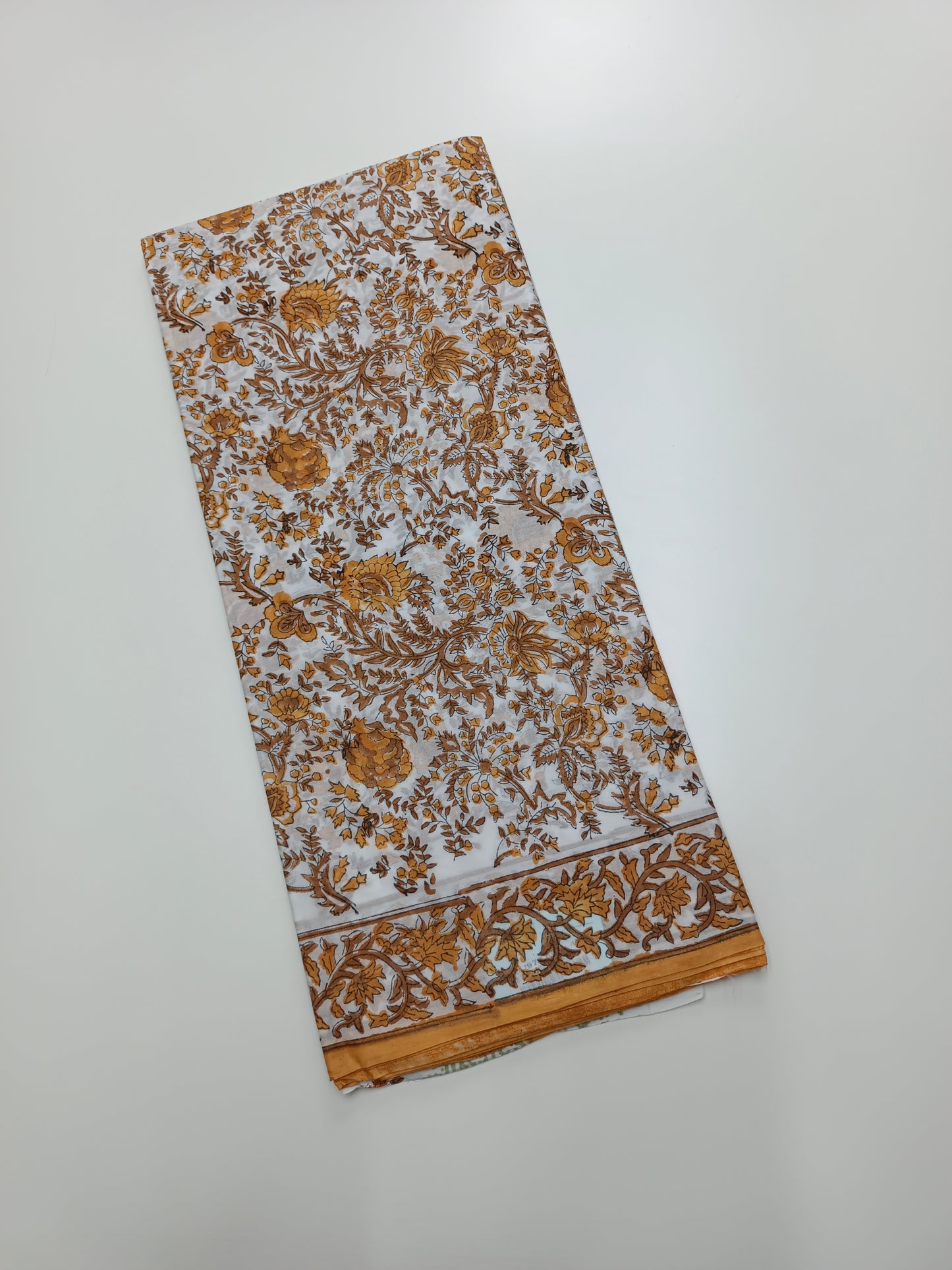 FANCY PRINTED JAIPUR COTTON SAREE
