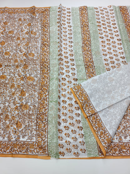 FANCY PRINTED JAIPUR COTTON SAREE