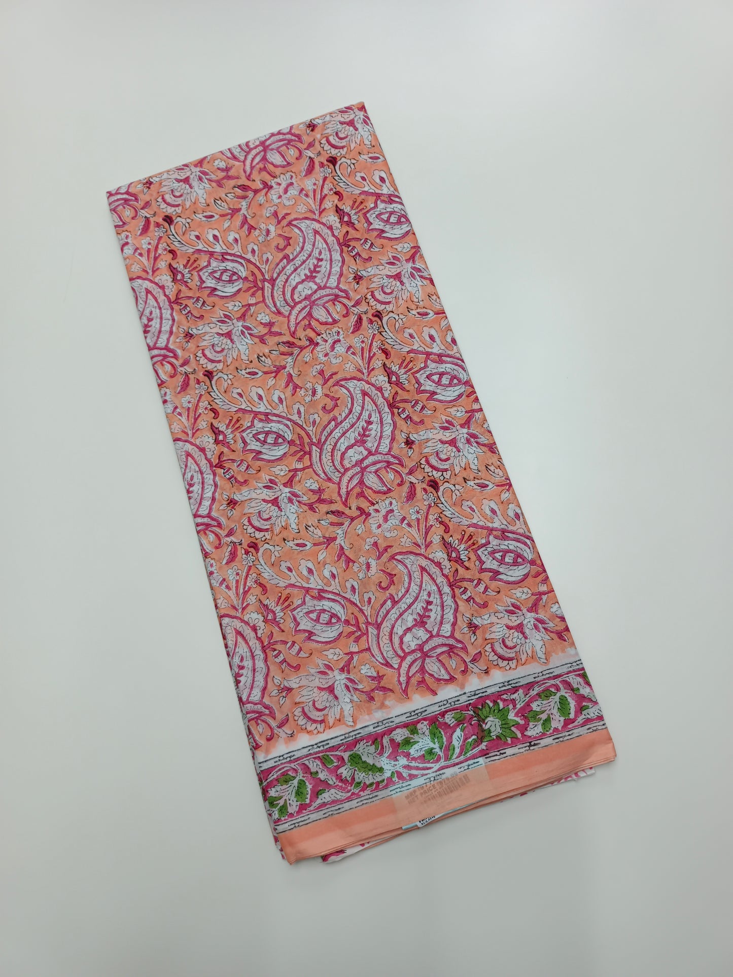 FANCY PRINTED JAIPUR COTTON SAREE