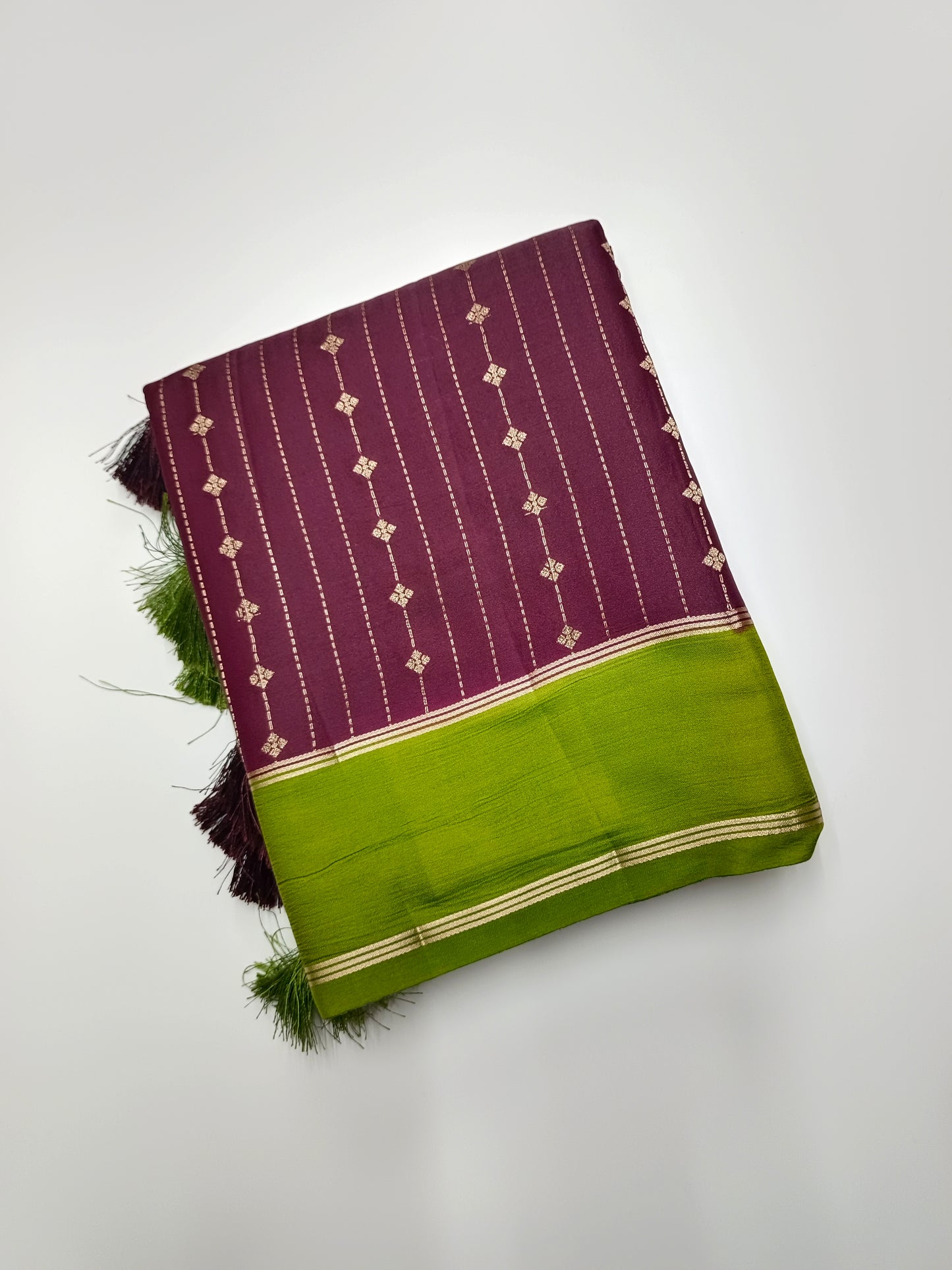 FANCY TUSSER SILK SAREE