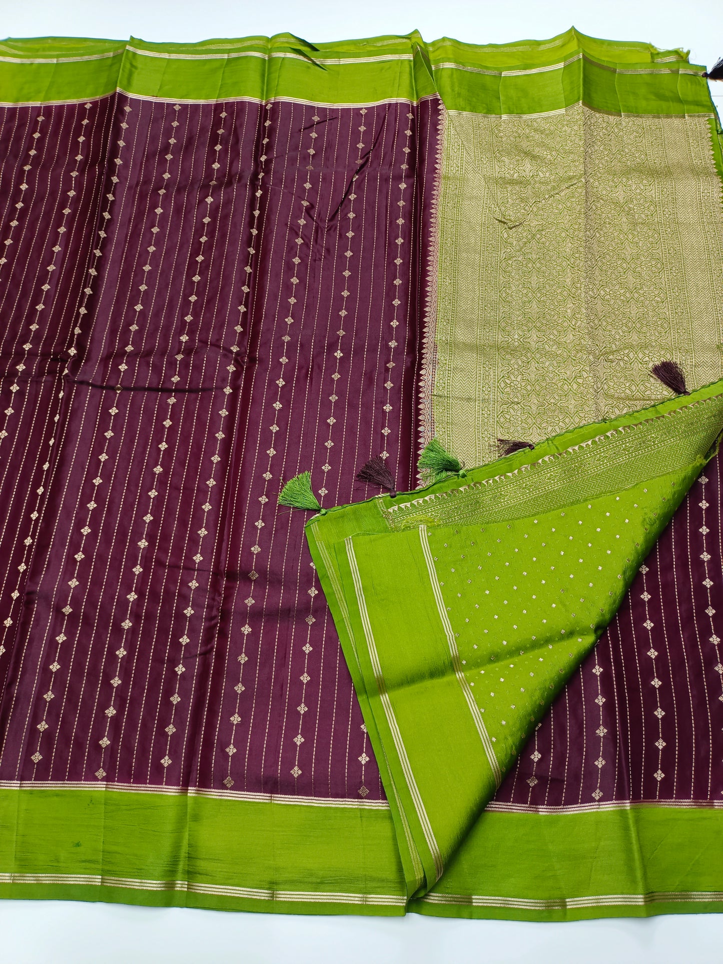 FANCY TUSSER SILK SAREE