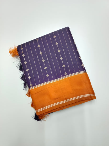 FANCY TUSSER SILK SAREE