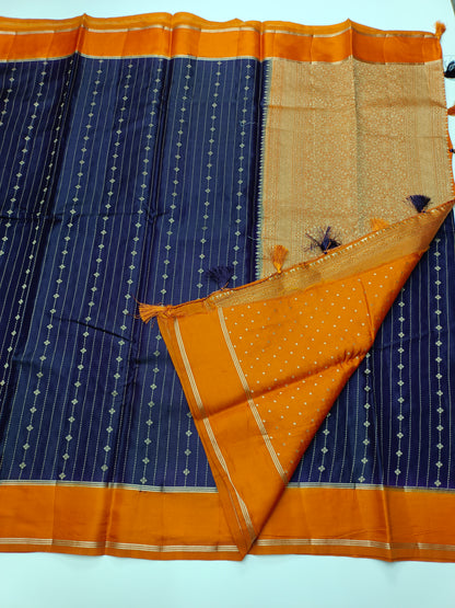 FANCY TUSSER SILK SAREE