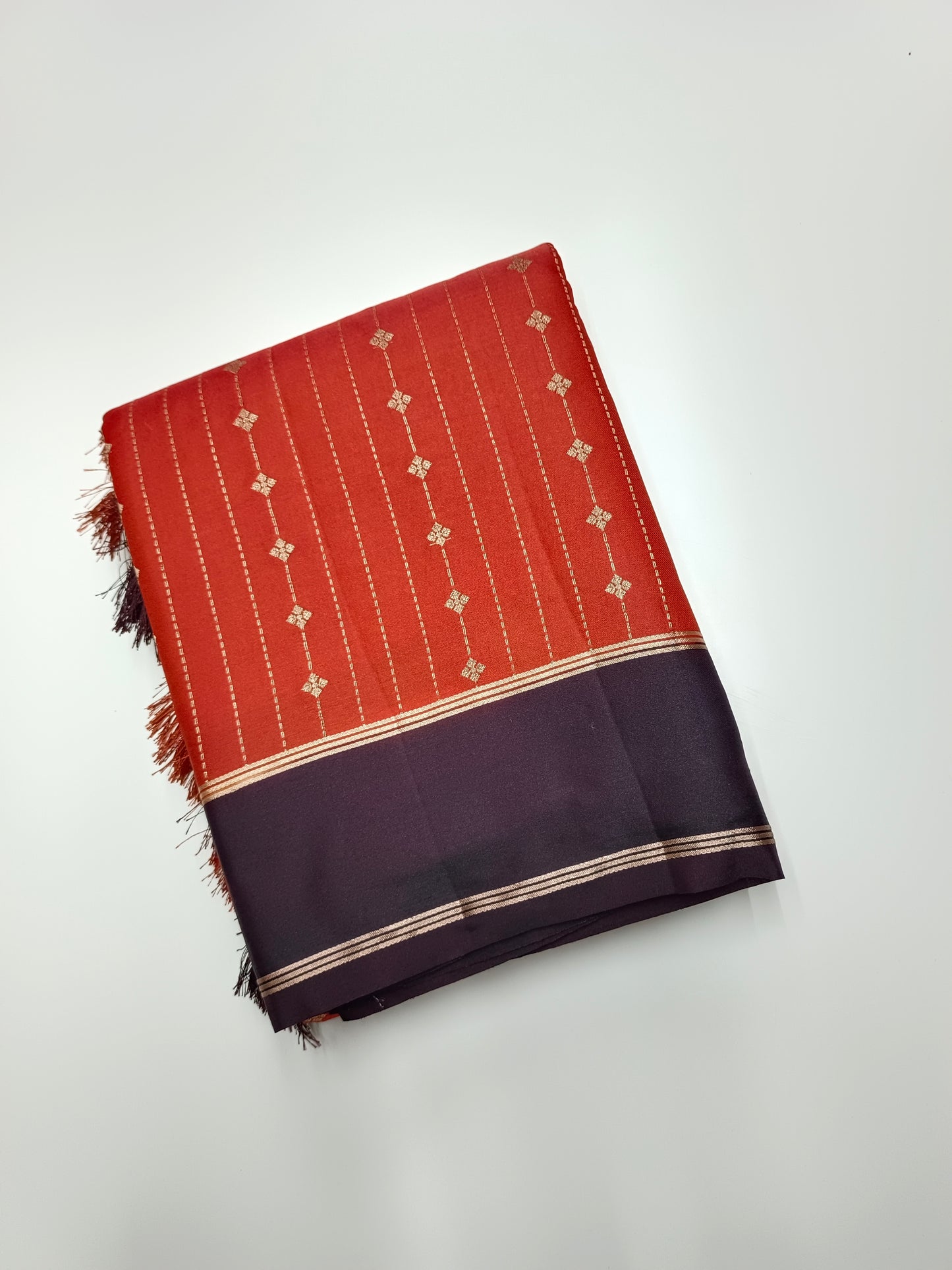 FANCY TUSSER SILK SAREE
