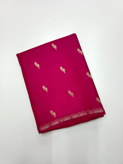 FANCY TUSSER SILK SAREE