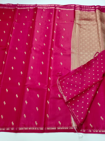 FANCY TUSSER SILK SAREE