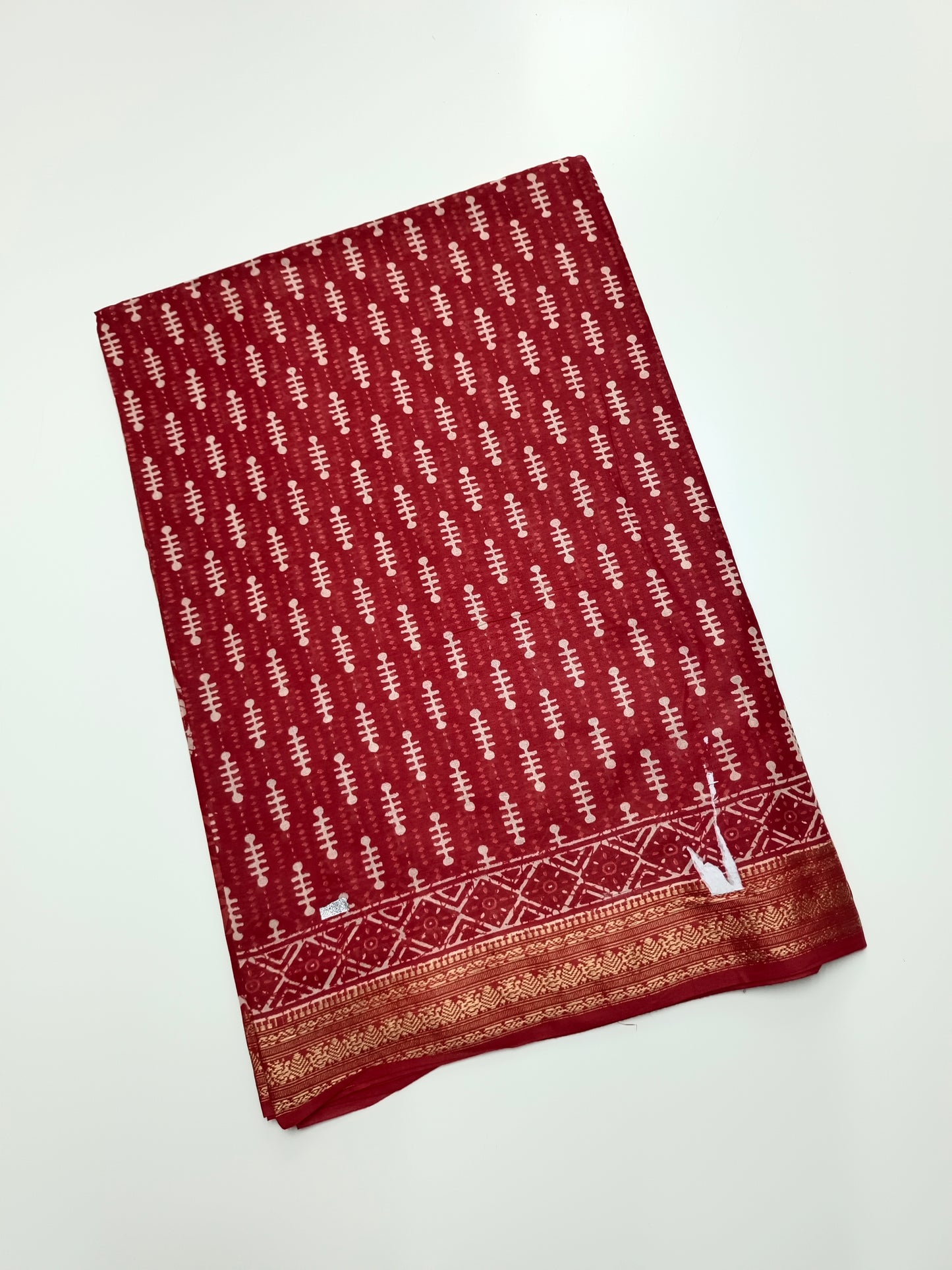 FANCY PRINTED JAIPUR COTTON SAREE