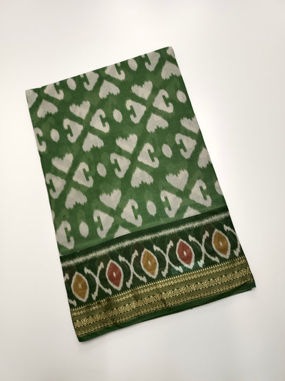 FANCY PRINTED JAIPUR COTTON SAREE