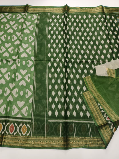 FANCY PRINTED JAIPUR COTTON SAREE