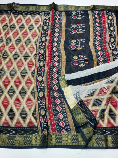 FANCY PRINTED JAIPUR COTTON SAREE