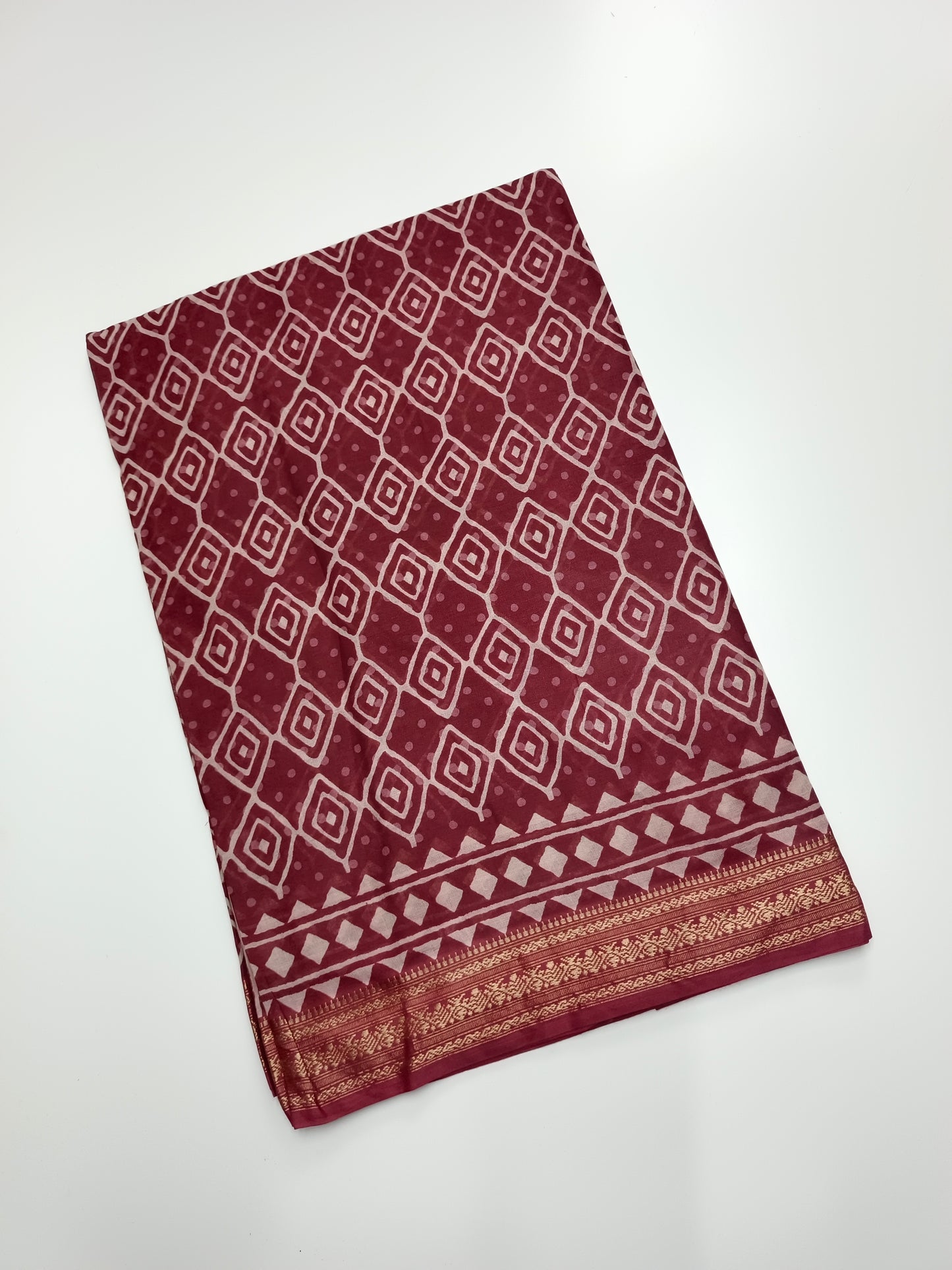 FANCY PRINTED JAIPUR COTTON SAREE