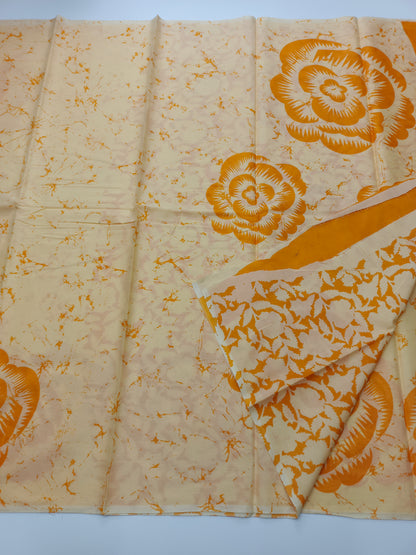 FANCY PRINTED JAIPUR COTTON SAREE