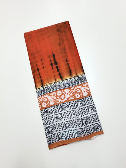 FANCY PRINTED JAIPUR COTTON SAREE