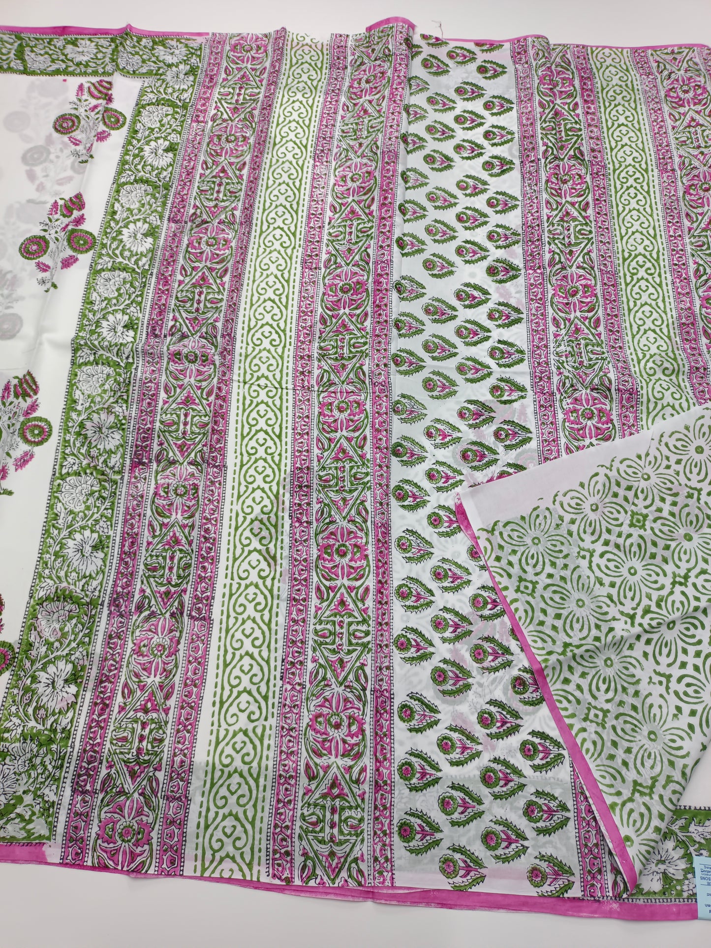 FANCY PRINTED JAIPUR COTTON SAREE