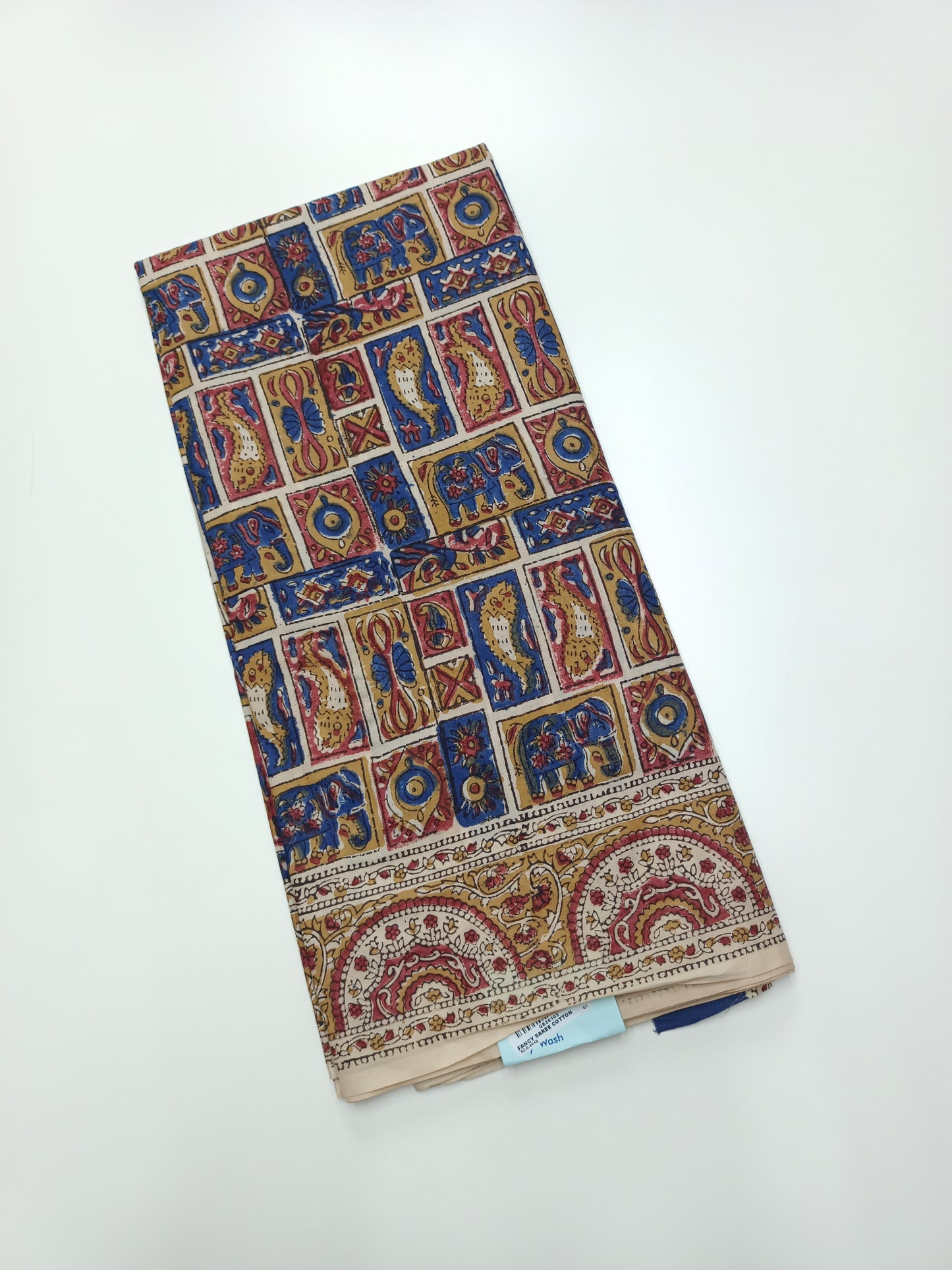 FANCY PRINTED JAIPUR COTTON SAREE