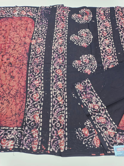 FANCY PRINTED JAIPUR COTTON SAREE