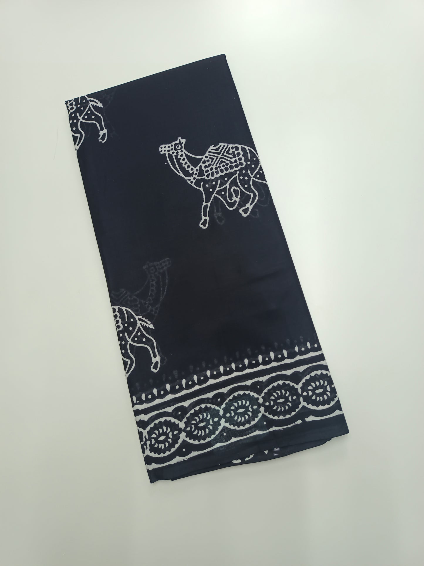 FANCY PRINTED JAIPUR COTTON SAREE