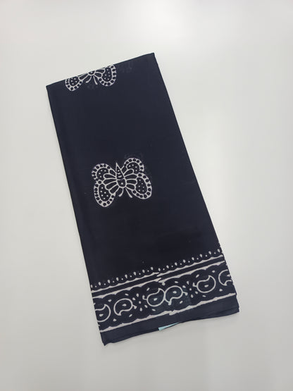 FANCY PRINTED JAIPUR COTTON SAREE