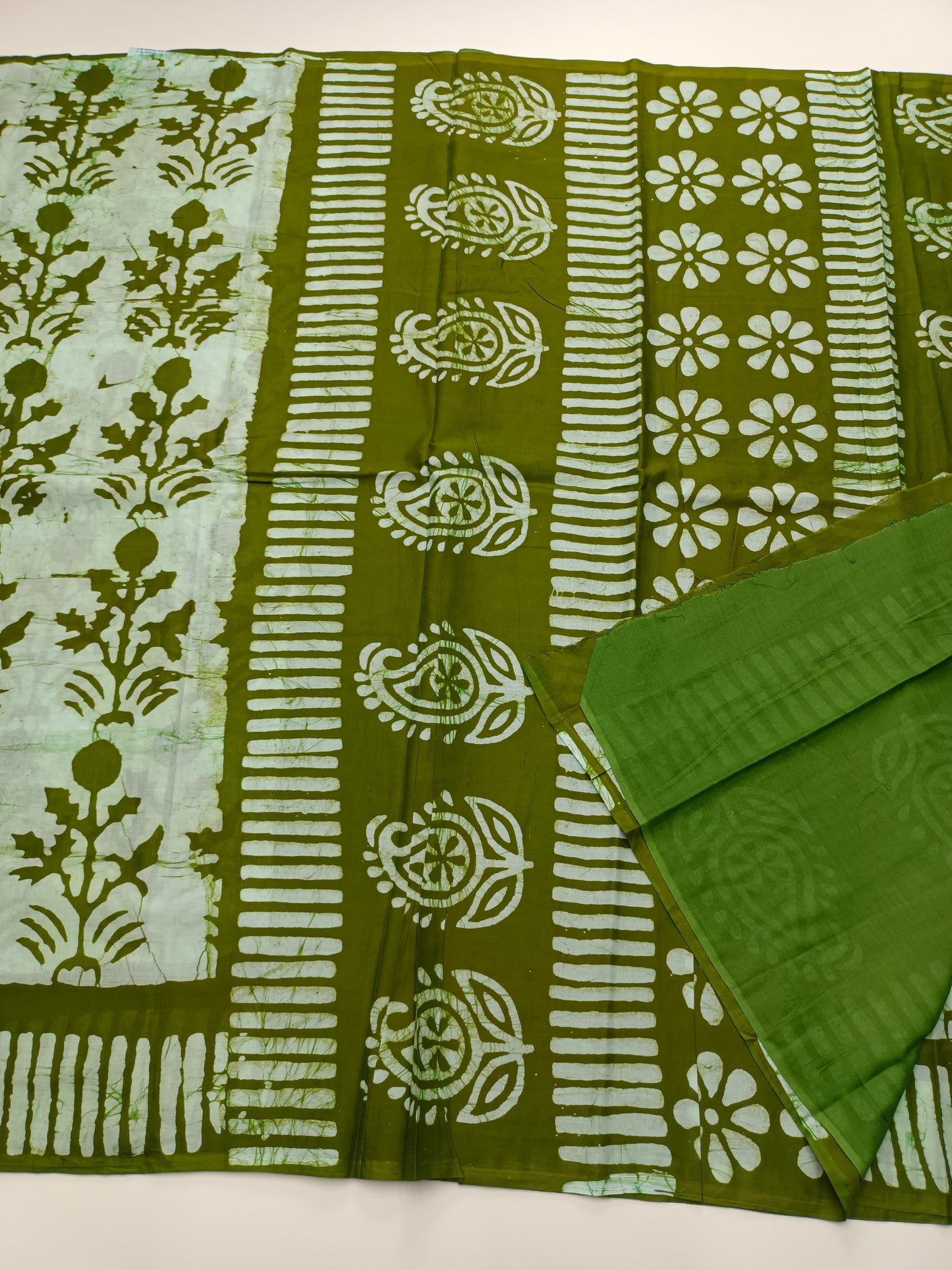 FANCY PRINTED JAIPUR COTTON SAREE