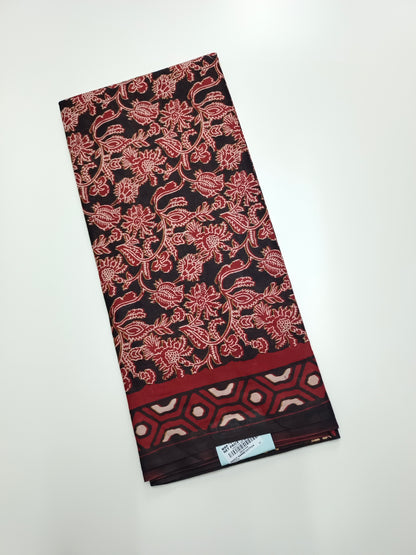 FANCY PRINTED JAIPUR COTTON SAREE