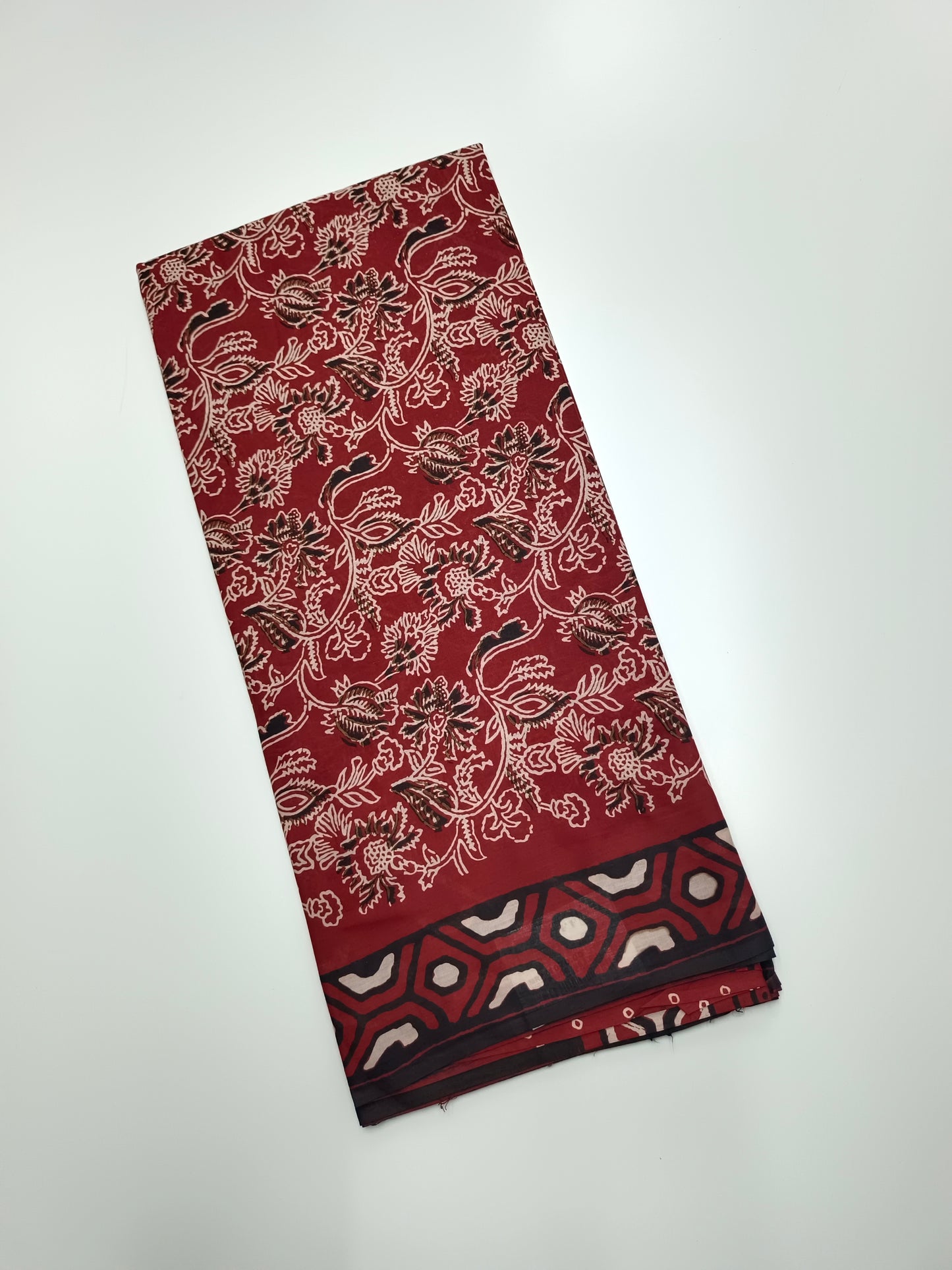 FANCY PRINTED JAIPUR COTTON SAREE