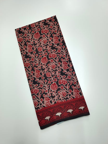 FANCY PRINTED JAIPUR COTTON SAREE