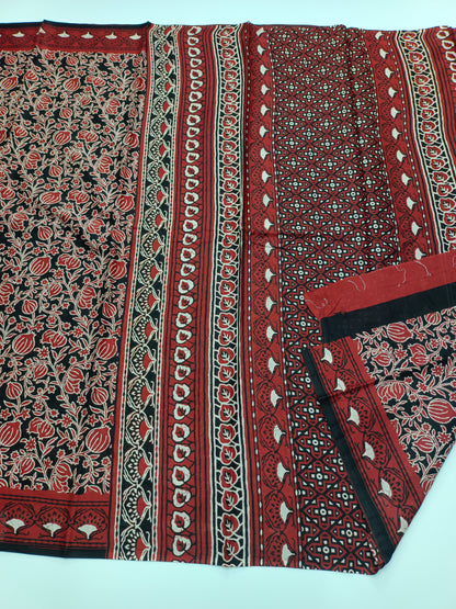 FANCY PRINTED JAIPUR COTTON SAREE
