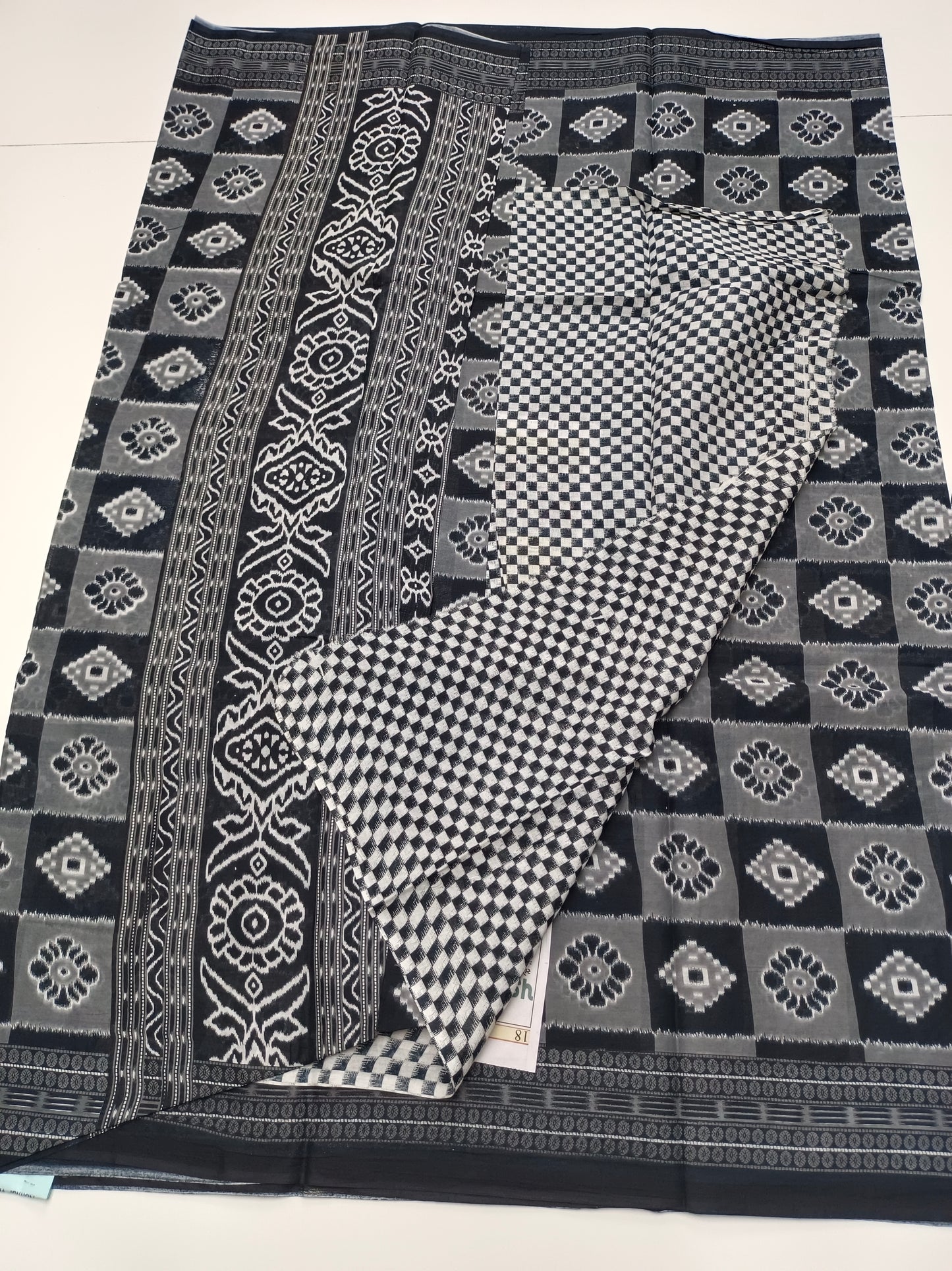 FANCY PRINTED COTTON SAREE